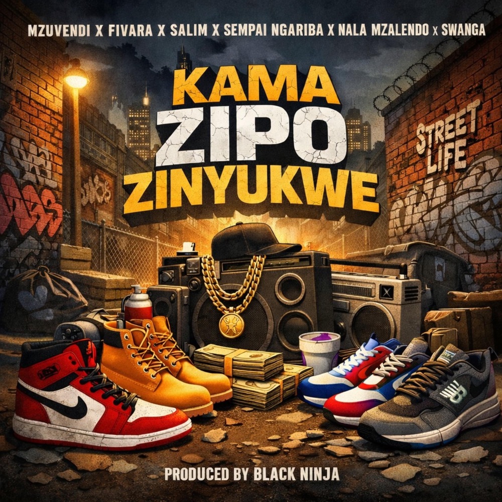 Обложка альбома «Kama Zipo Zinyukwe (feat. Fivara, Salim, Sempai, Swanga) - Single» — Nala Mzalendo