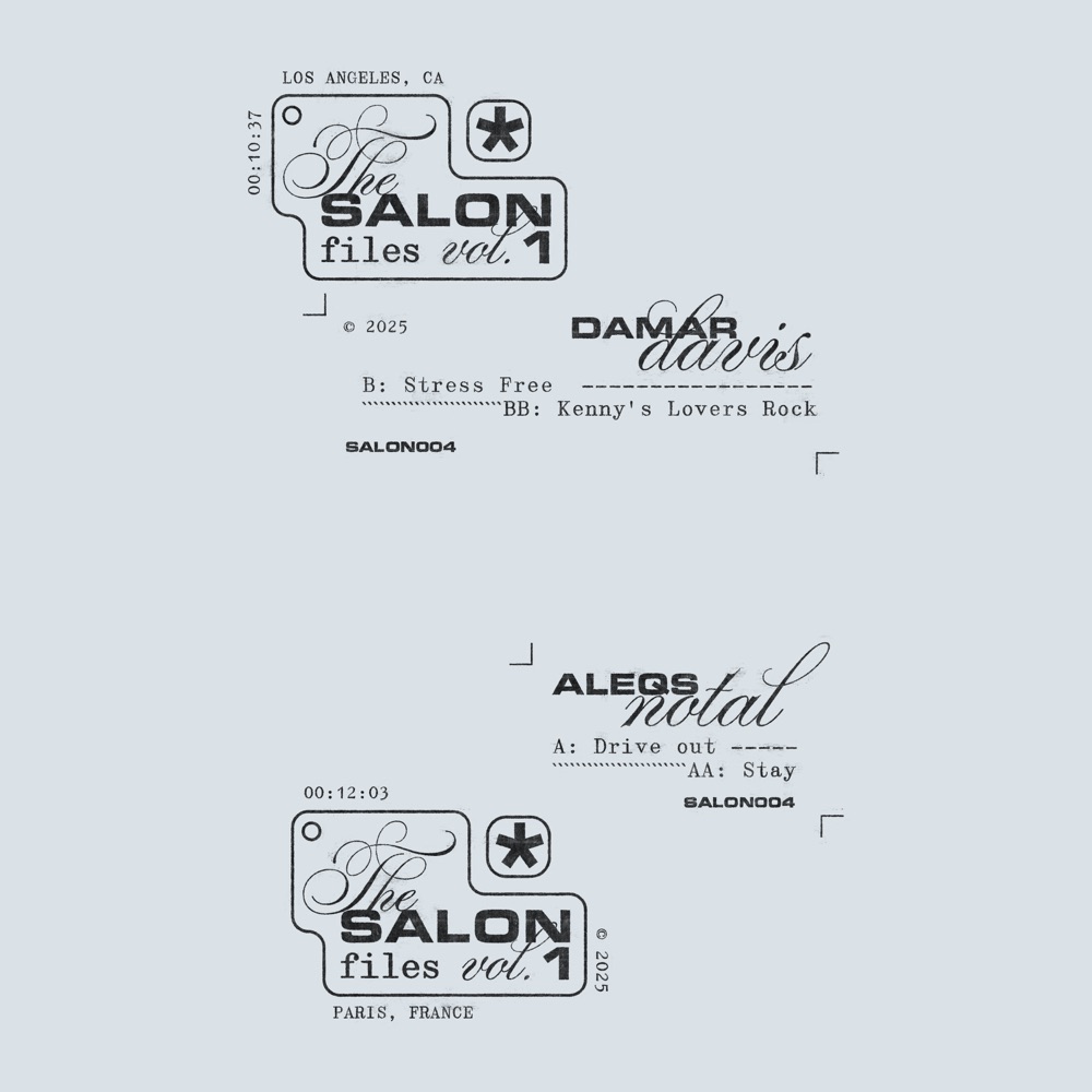 Обложка альбома «The Salon Files Vol. 1 - EP» — Aleqs Notal & Damar Davis