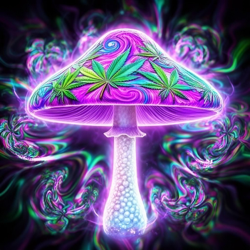 Purple Haze Fungi - Psy Dubby Cover Art