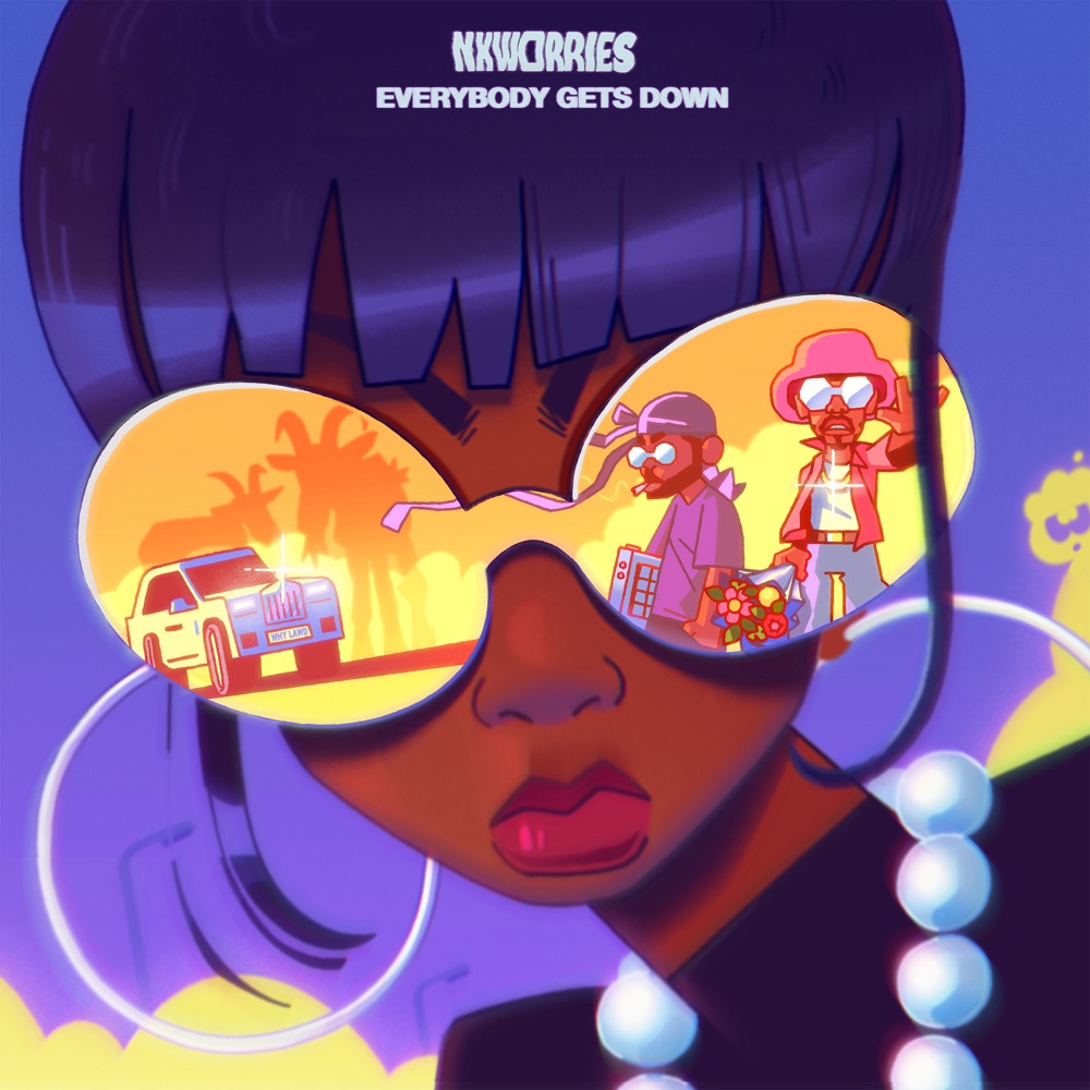 Обложка альбома «Everybody Gets Down - Single» — NxWorries, Knxwledge & Anderson .Paak