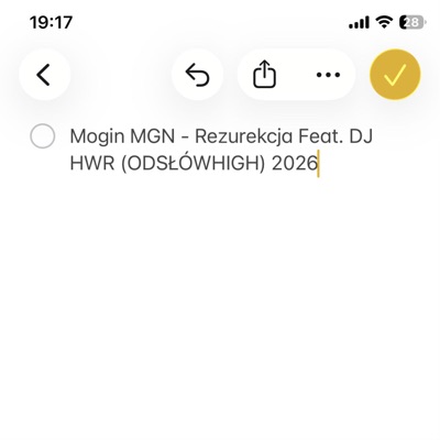 Rezurekcja (feat. DJ HWR) - Single