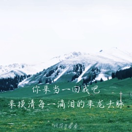 你来当一回我吧 来摸清每一滴泪的来龙去脉 风范 & 番番