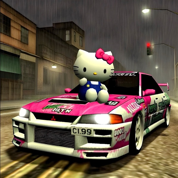 HELLO KITTY WHIP - Single