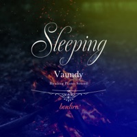 Album cover for Sleeping Vaundy -Healing Piano Sound of Bonfire by Healing Energy