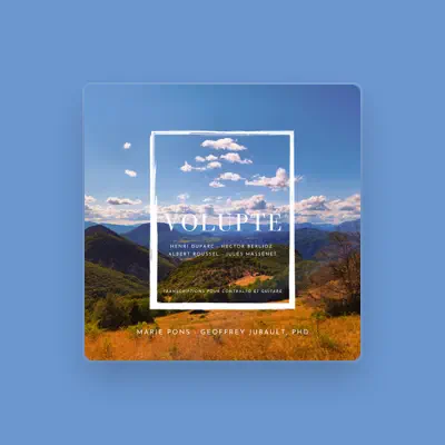 Listen to Geoffrey Jubault, PHD, watch music videos, read bio, see tour dates & more!