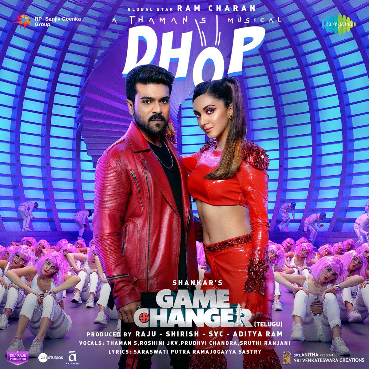 ‎Dhop (From "Game Changer") Single Album by Thaman S., Roshini JKV, Prudhvi Chandra, Sruthi