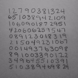 Numbers Heavy Mess