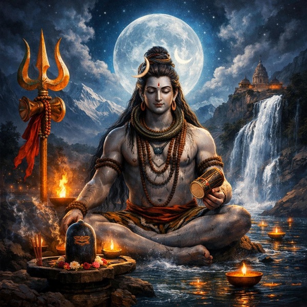 சிவராத்திரி இரவில் தீபம் ஏற்றேன்