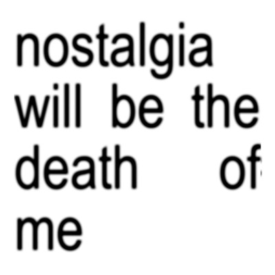 'nostalgia - Single
