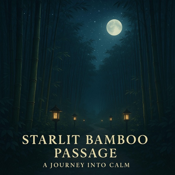 Starlit Bamboo Passage A Journey into Calm