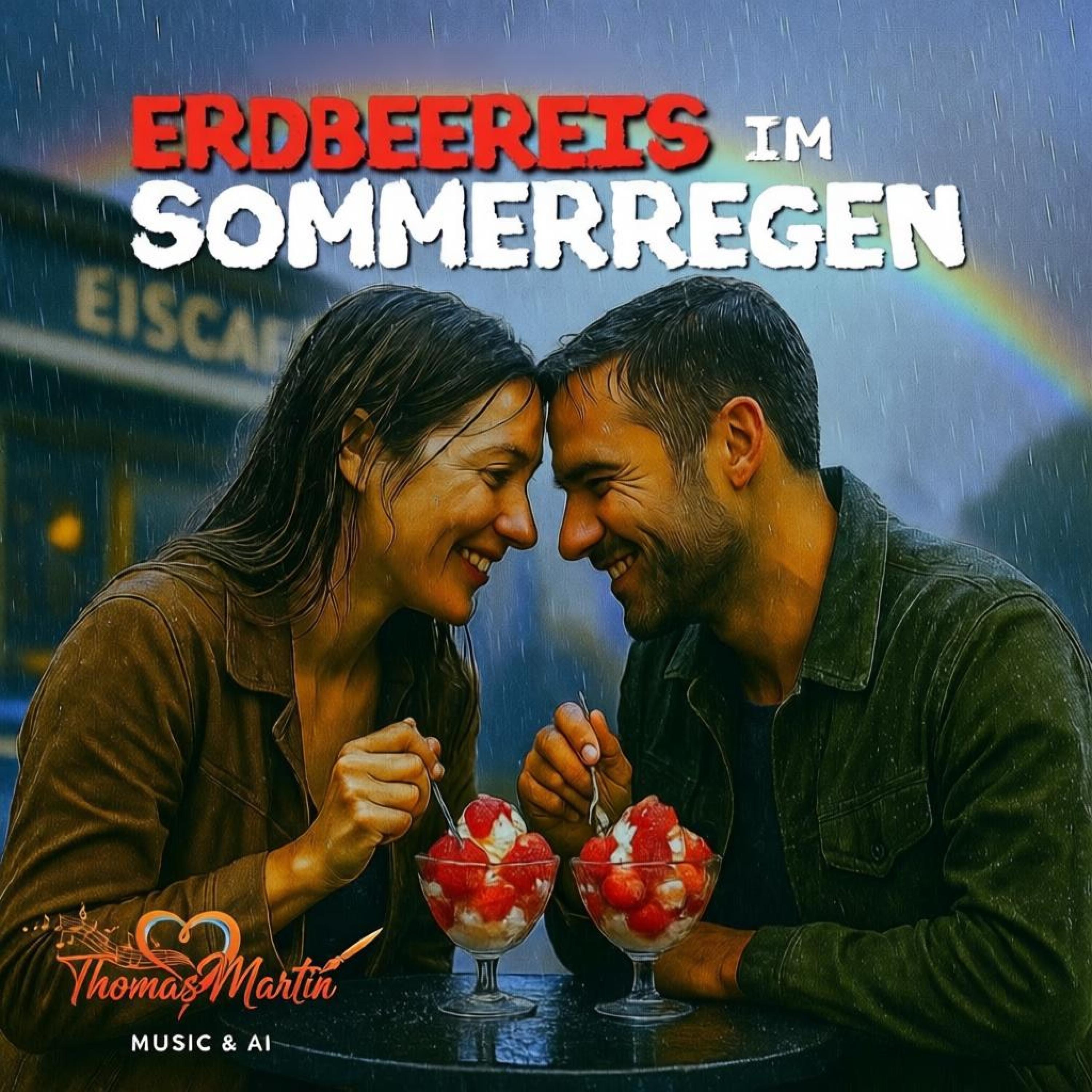 Erdbeereis im Sommerregen - Single