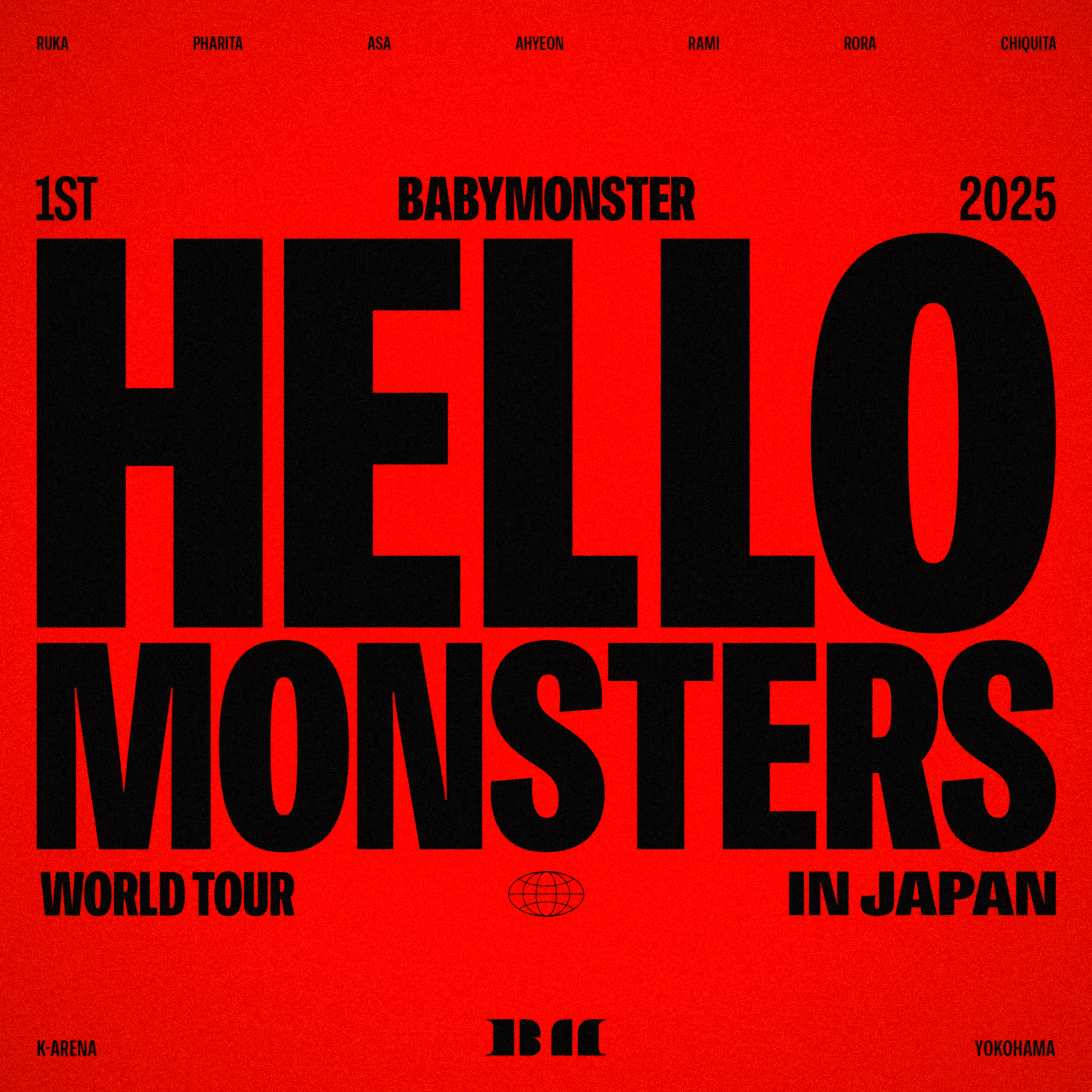 BABYMONSTER/1ST WORLD TOUR<HELLO MONSTE… Альбом «2025 BABYMONSTER 1st WORLD TOUR <HELLO MONSTERS> IN JAPAN
