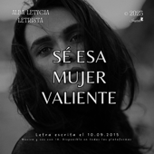 Sé esa mujer valiente song art