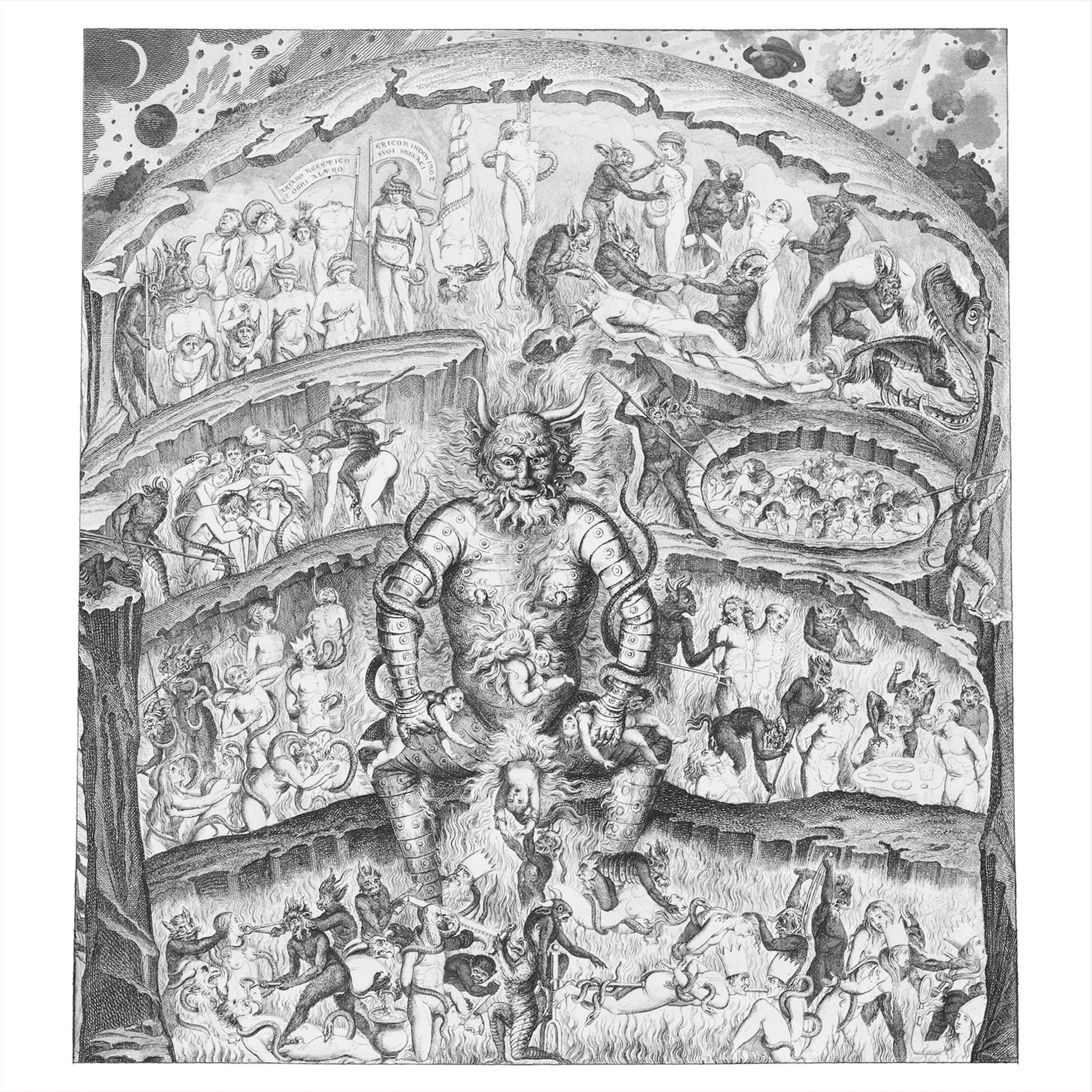 Curling Serpents Under Stone