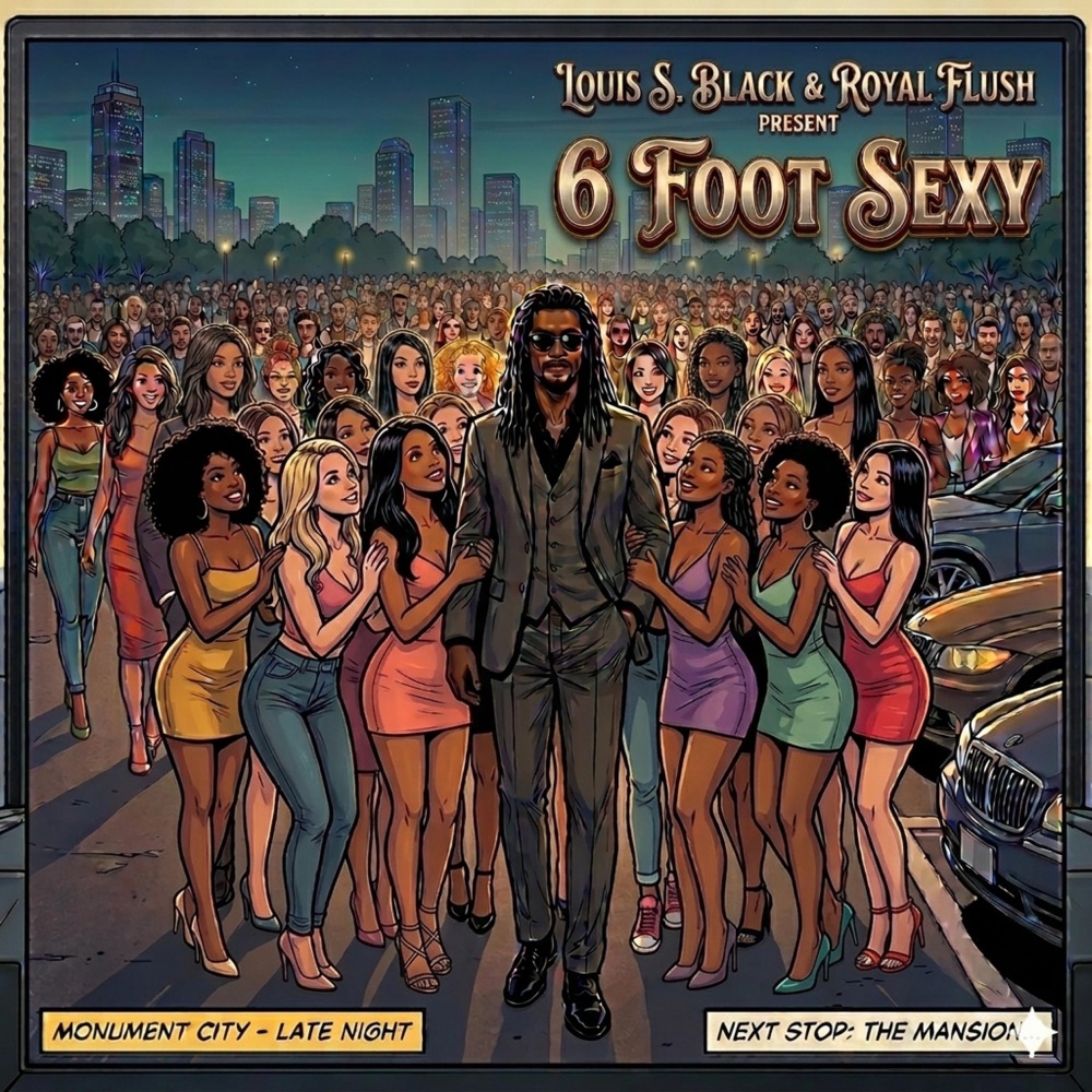 Обложка альбома «I'm 6 Foot Sexy - Single» — Louis S Black