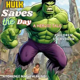 Hulk Saves the Day: A Heroic Tale Children Storybook (Unabridged)