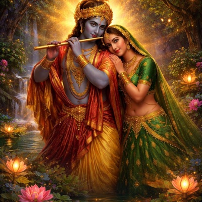 Radha Krishna Bhajan Mantra - राधा रानी कृष्ण मधुर भजन