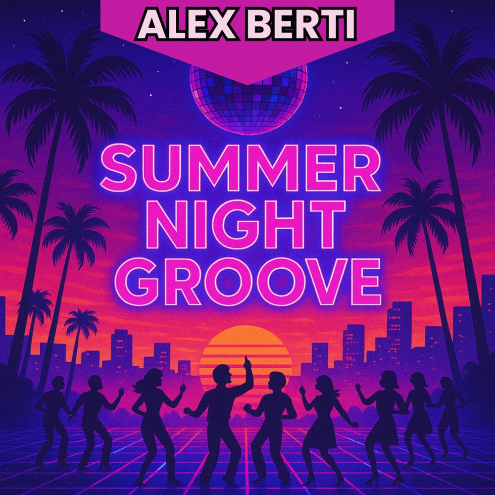 Обложка альбома «Summer Night Groove» — Alex Berti