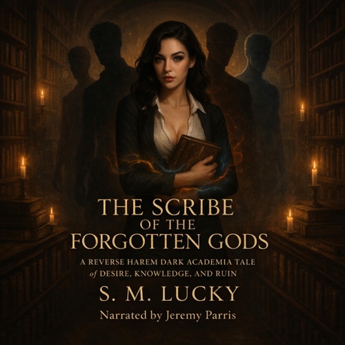 The Scribe of the Forgotten Gods: A Reverse Harem Dark Academia Tale of Desire, Knowledge, and Ruin (Unabridged) cover