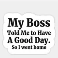 Have a nive day