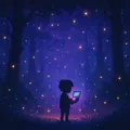 Pixel Fireflies