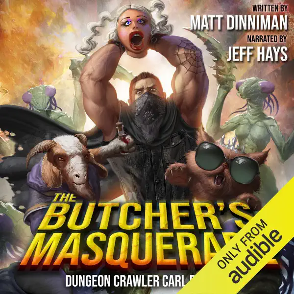 The Butcher's Masquerade: Dungeon Crawler Carl, Book 5 (Unabridged) artwork