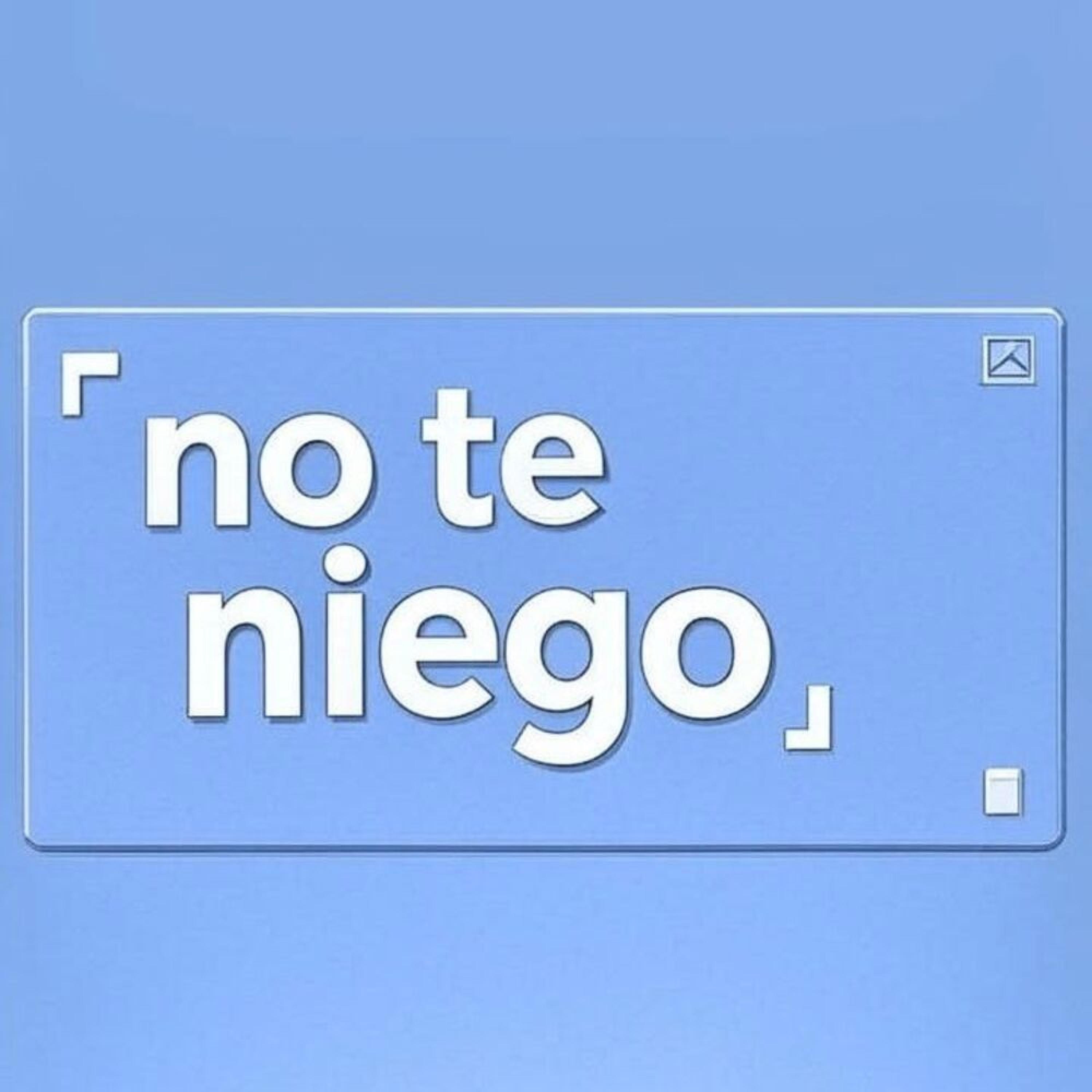 no te niego - Single