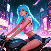 Outrun song art