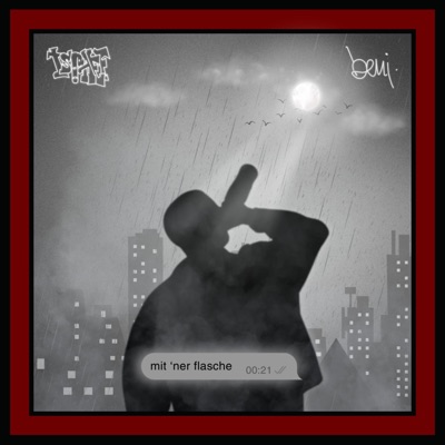 mit 'ner flasche - Single