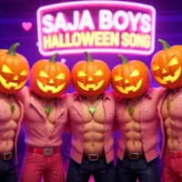 Album cover for SAJA BOYS HALLOWEEN SONG by Ulpu