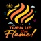 Turn up the Flame - DHF lyrics