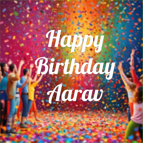 Happy Birthday Aarav - Single