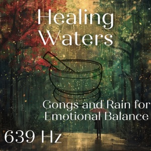 Healing Waters: 639 Hz Gongs and Rain for Emotional Balance