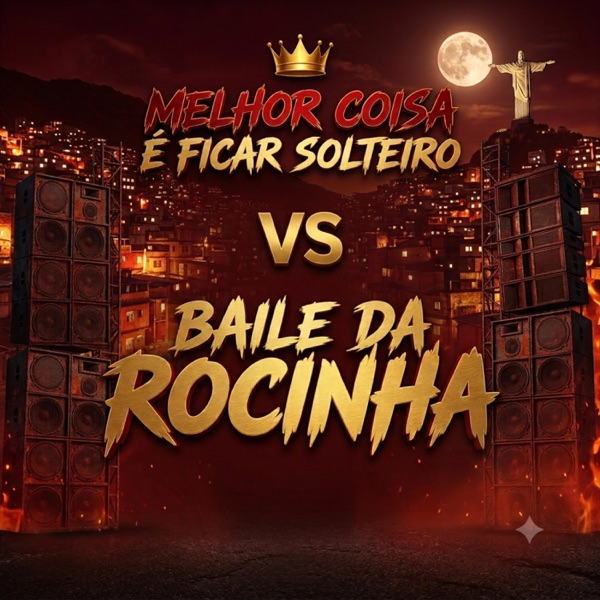 MELHOR COISA É FICAR SOLTEIRO VS BAILE DA ROCINHA