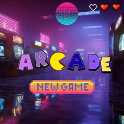 Arcade Dreams - retro tape Cover Art