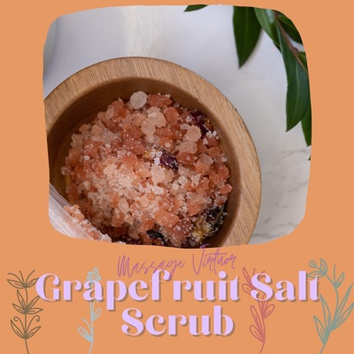 Grapefruit Salt Scrub