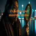 Espelho em mão de índio