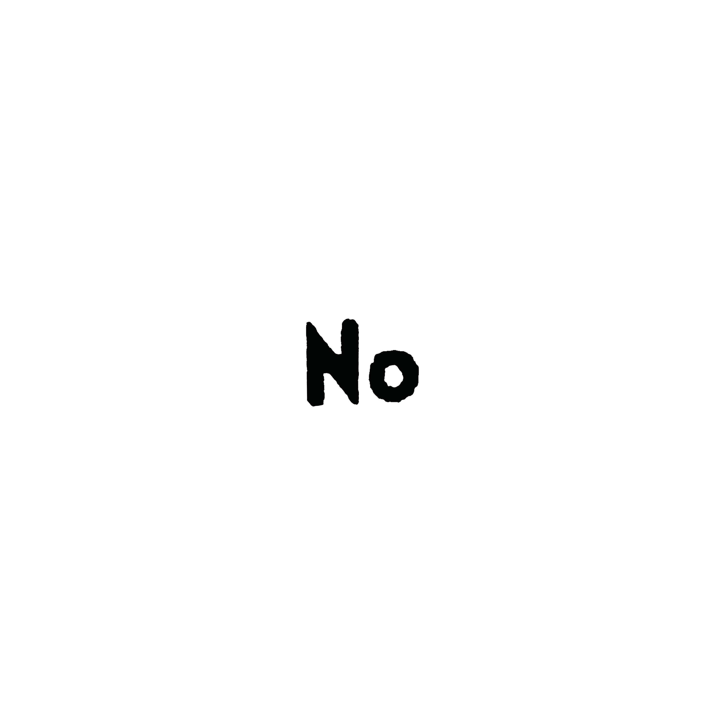 No