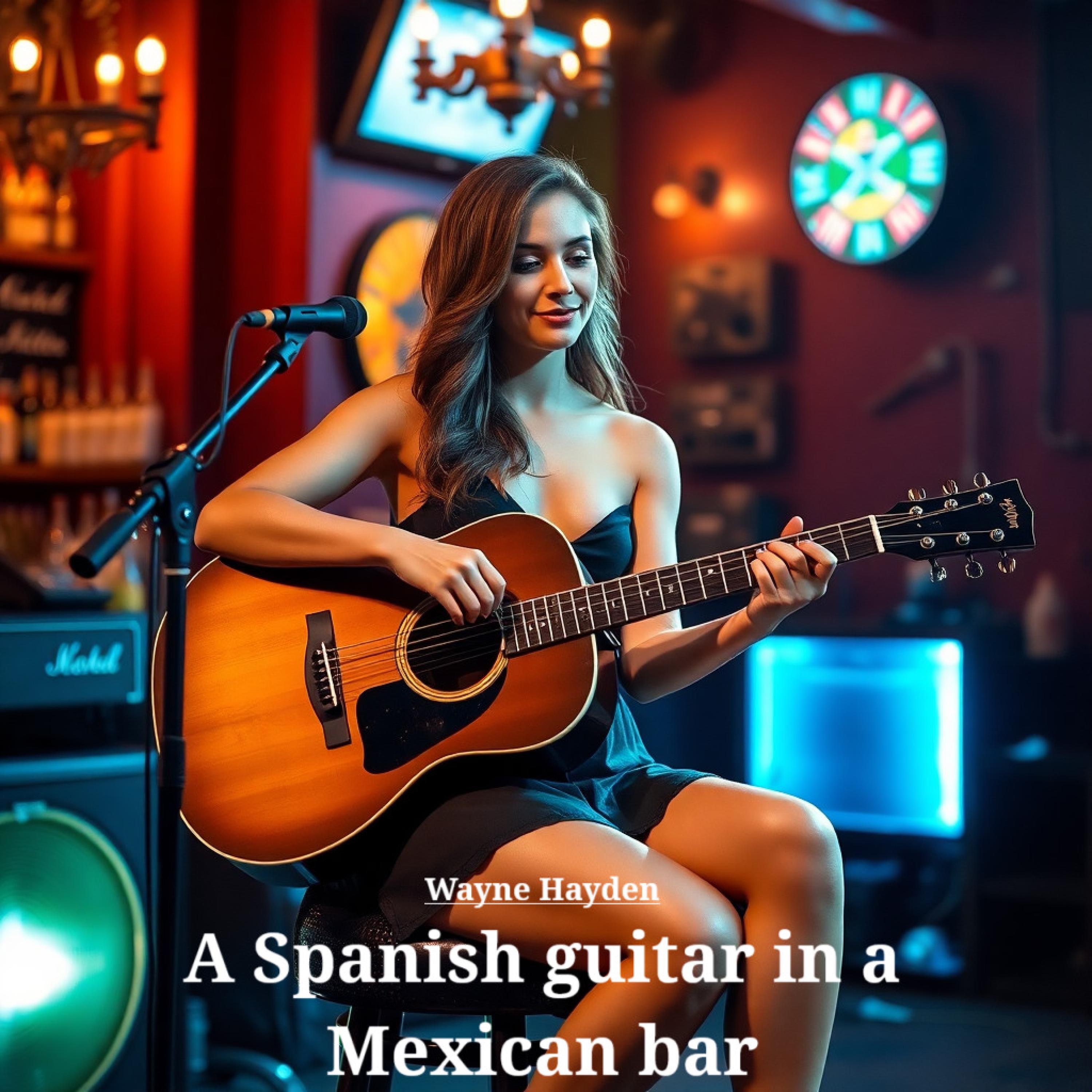 A Spanish guitar in a Mexican bar - Single