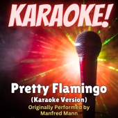 Pretty Flamingo (Karaoke Version Originally Performed by Manfred Mann) artwork