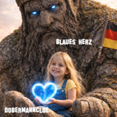 Blaues Herz