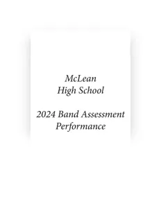 McLean High School Wind Ensemble을(를) 듣고, 뮤직 비디오를 보고, 약력을 읽고, 투어 일정 등을 확인하세요!