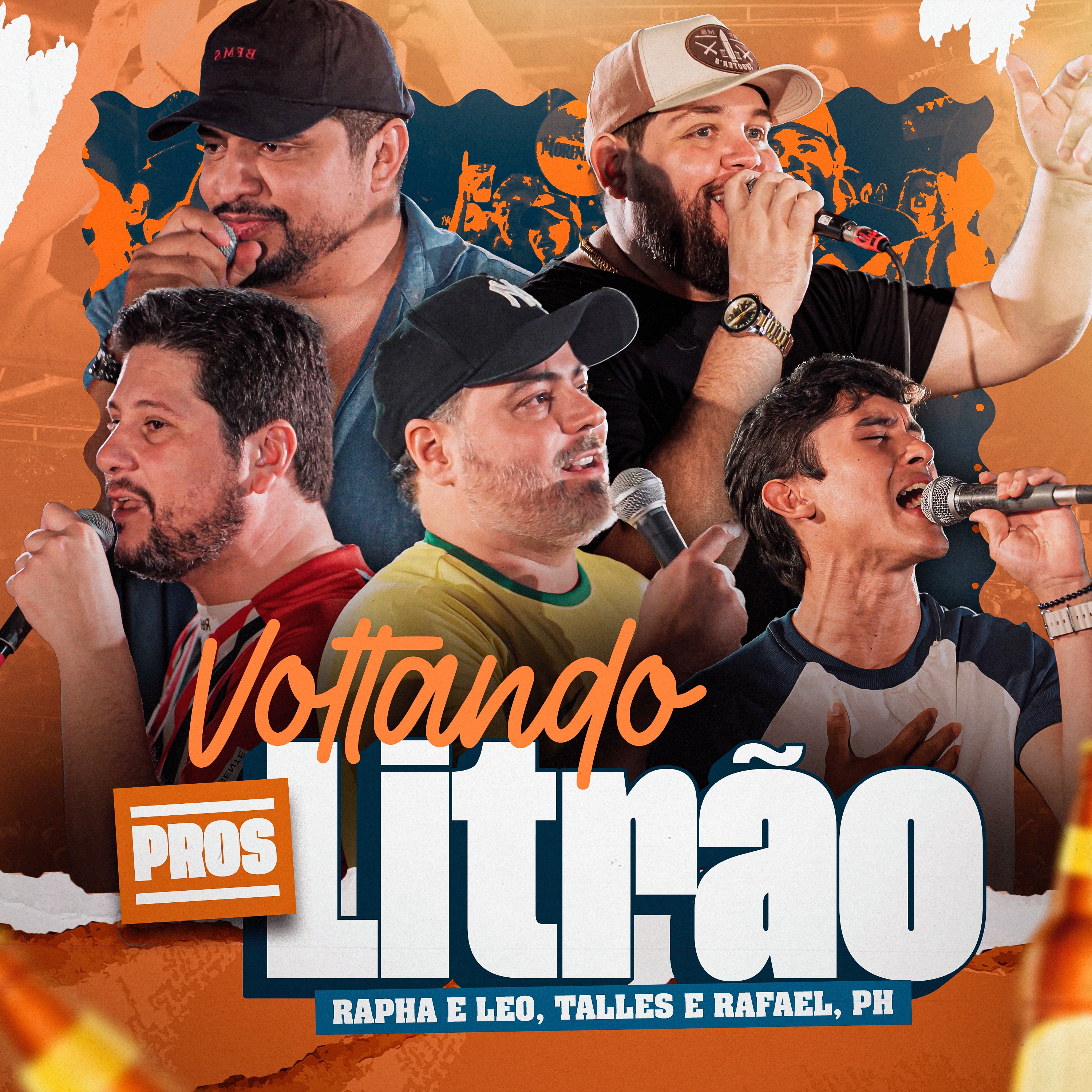 RAPHA LEO TALLES RAFAEL PH - VOLTANDO PROS LITRAO - AO VIVO
