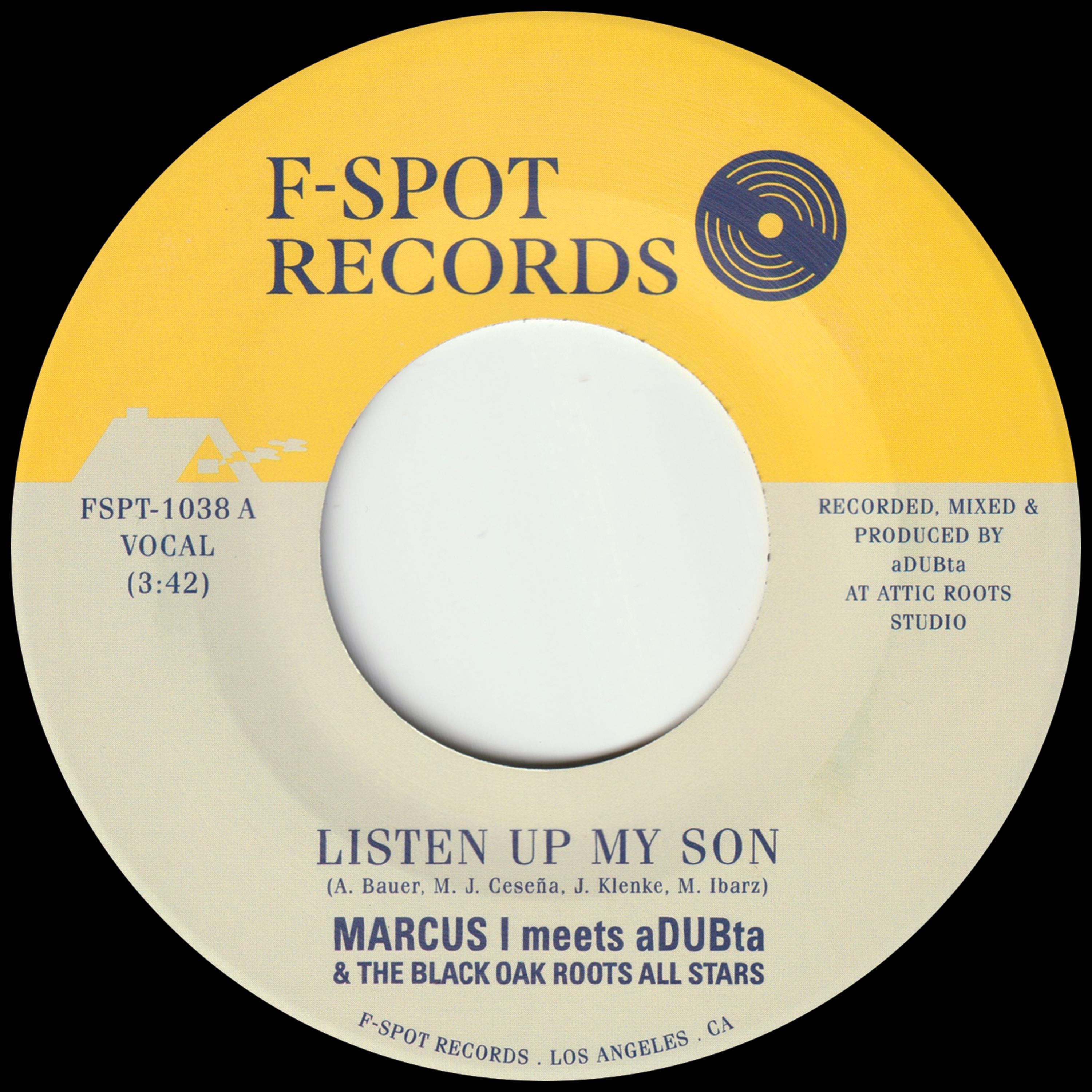 Listen Up My Son - Single