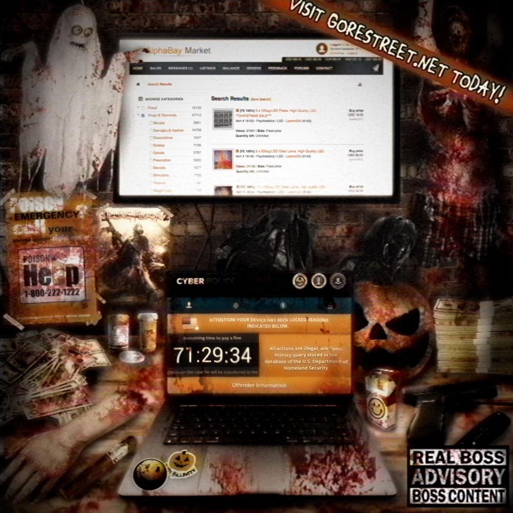 Обложка альбома «STILL LIMB TRAFFICKING (feat. Craig Scissorhands) - Single» — GORE STREET