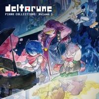 Album cover for Deltarune Piano Collections, Vol. 1 by Trevor Alan Gomes