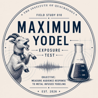 Maximum Yodel - The Institute of Quackology Cover Art