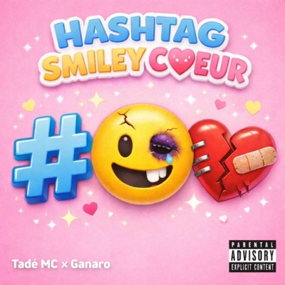 Hashtag Smiley cœur - Single