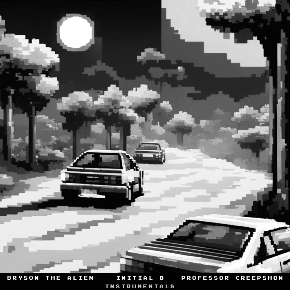 Обложка альбома «Initial B: Instrumentals» — BRYSON THE ALIEN