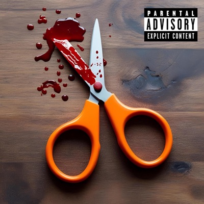 Orange Scissors - Single